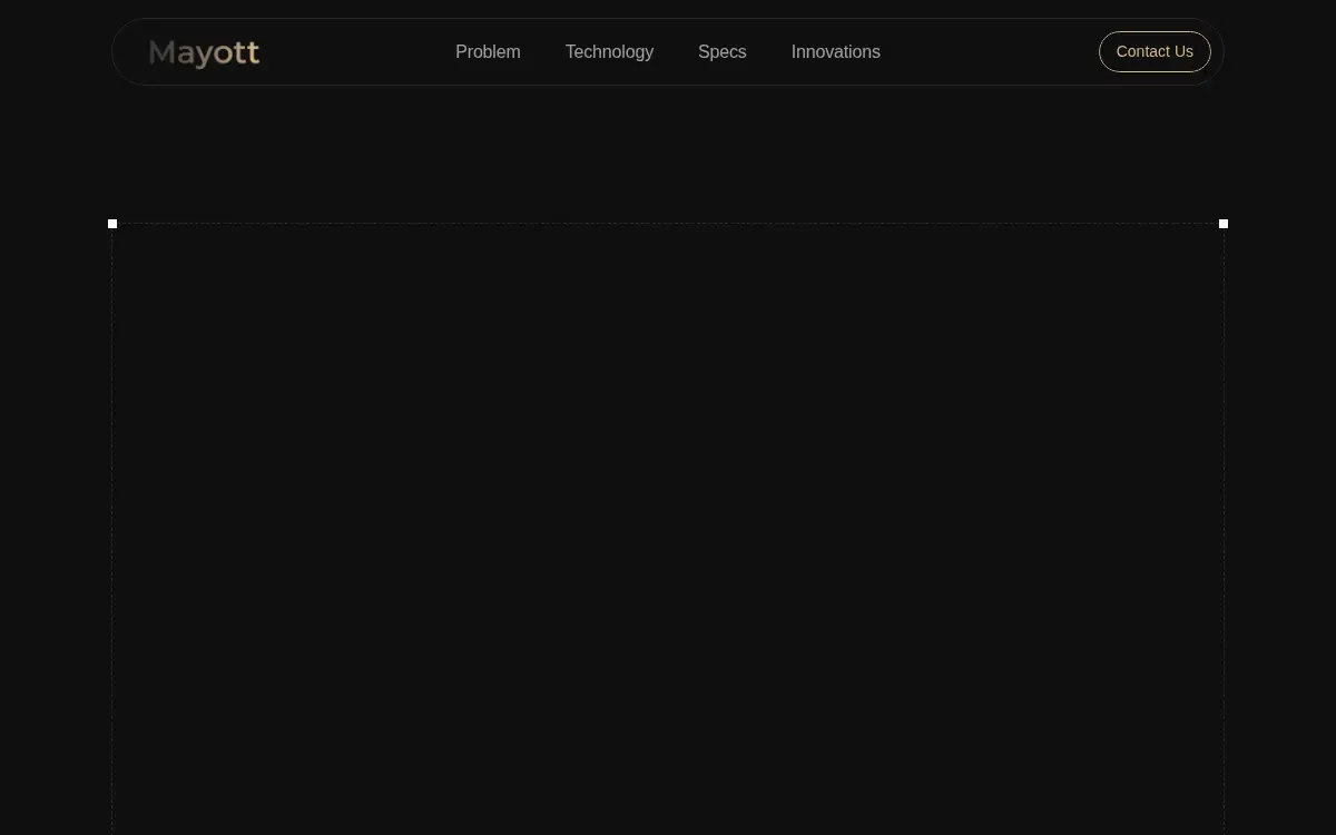 Homepage of Mayott Aerospace, LLC