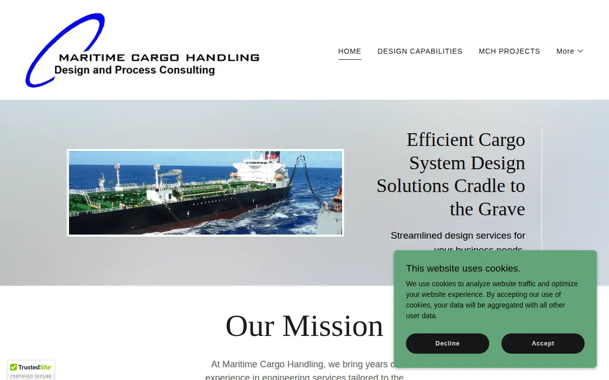 Homepage of Sidney George F