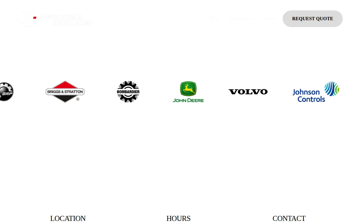 Homepage of Mechanical Industries Wi LLC