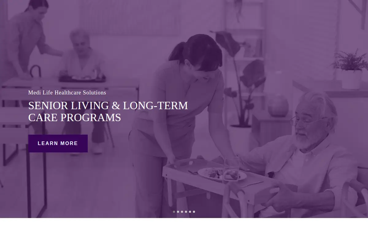 Homepage of Medi Life Pro LLC