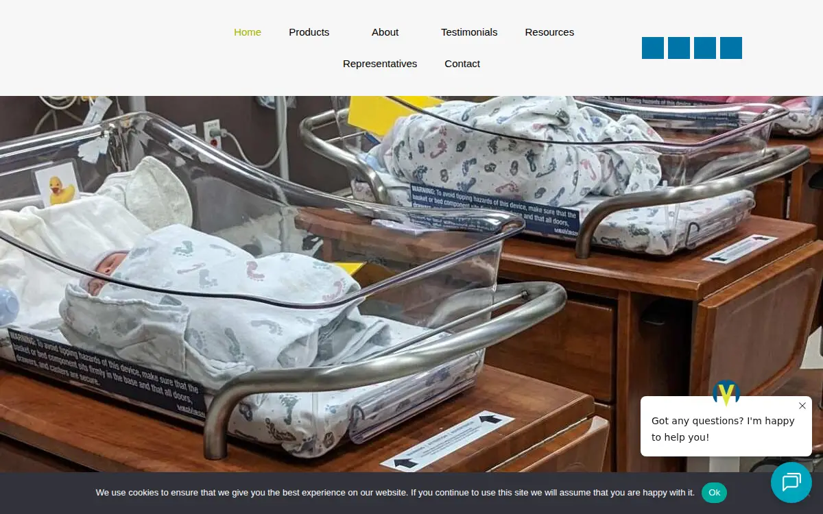 Homepage of Medviron LLC