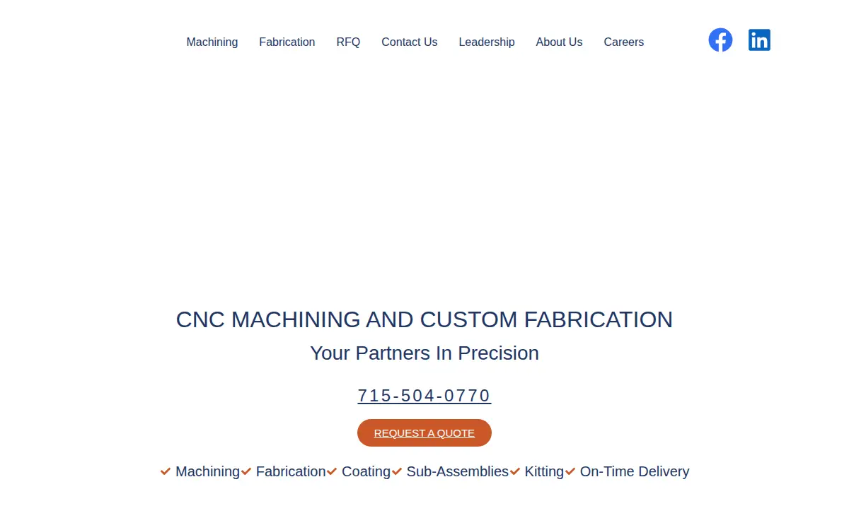 Homepage of Menco LLC