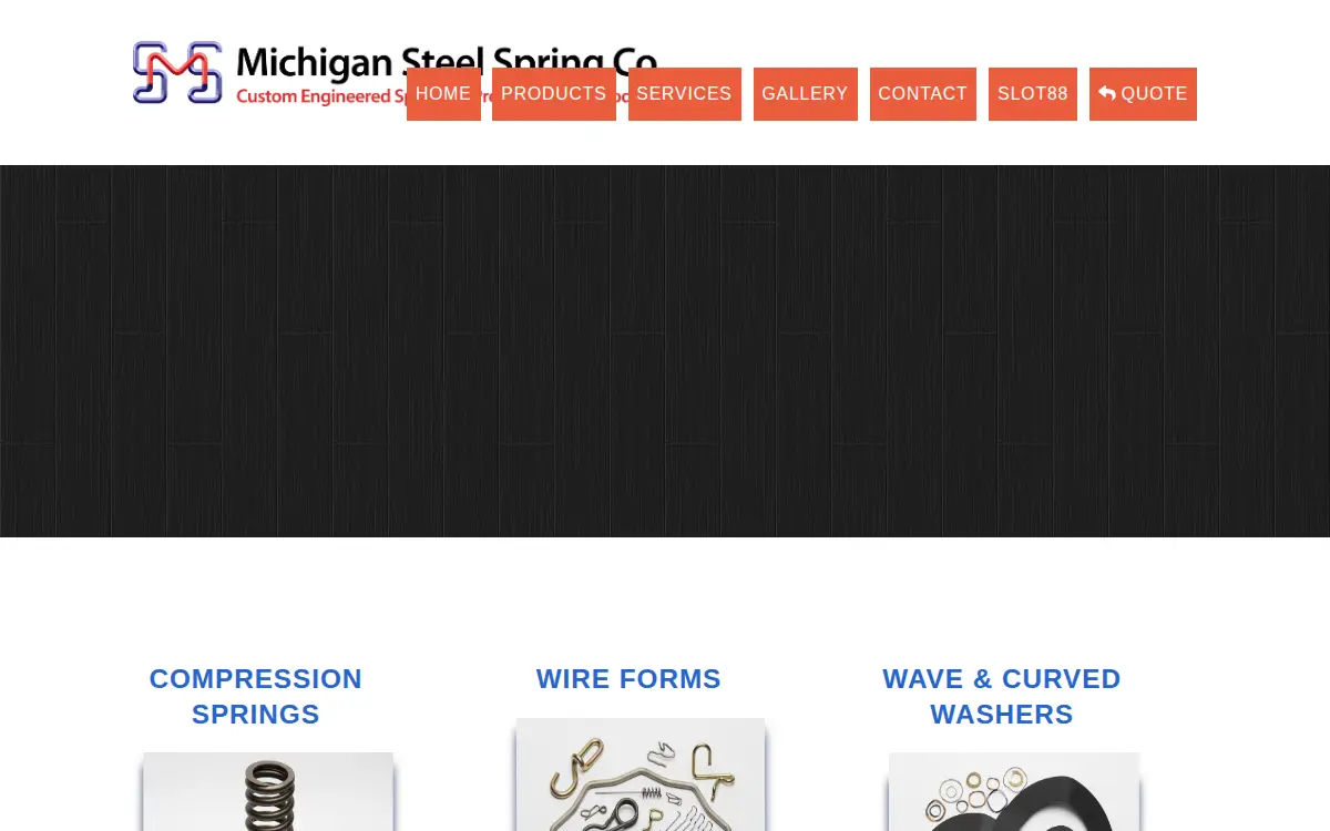 Homepage of Michigan Steel Finishing CO