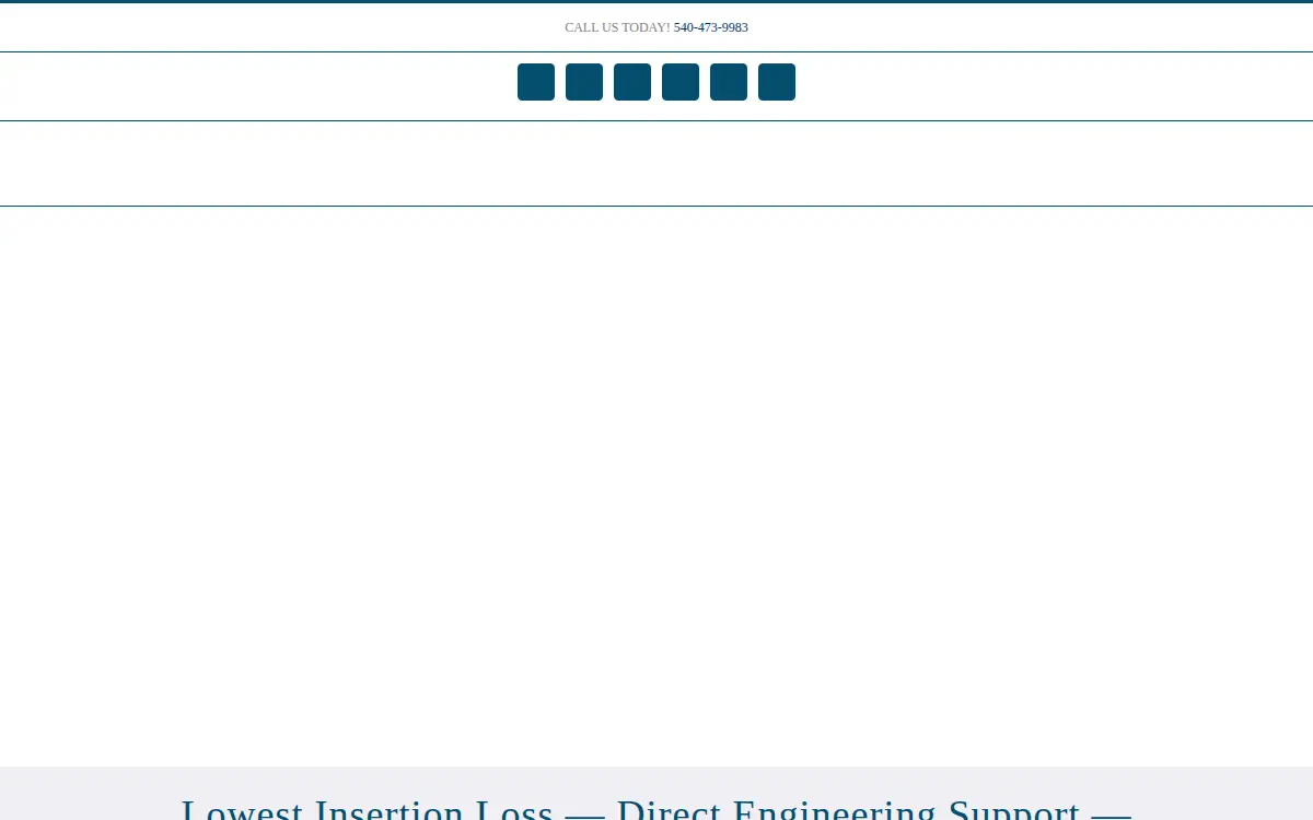 Homepage of Micro Harmonics Corporation