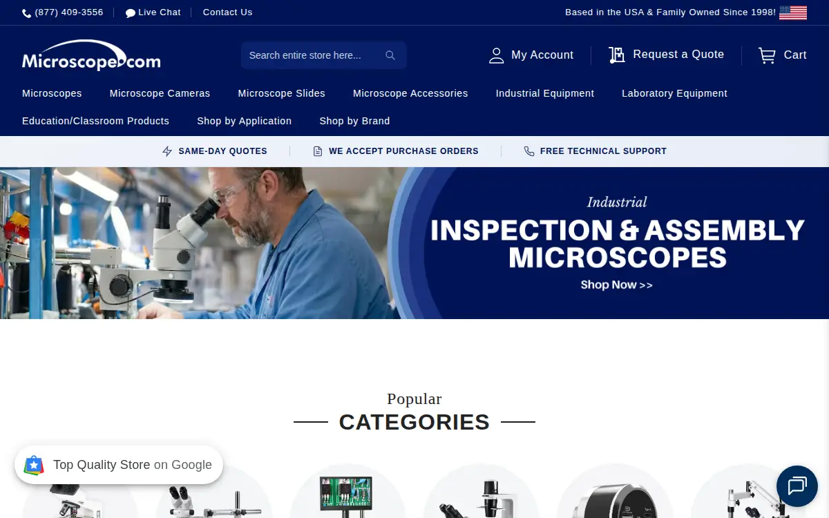Homepage of M5 Technologies LLC