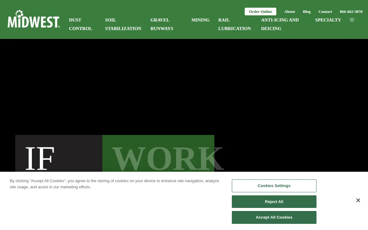 Homepage of Midwest Industrial Supply INC