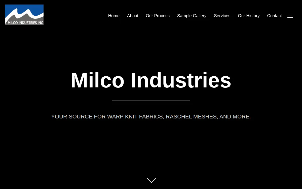 Homepage of Milco Industries INC