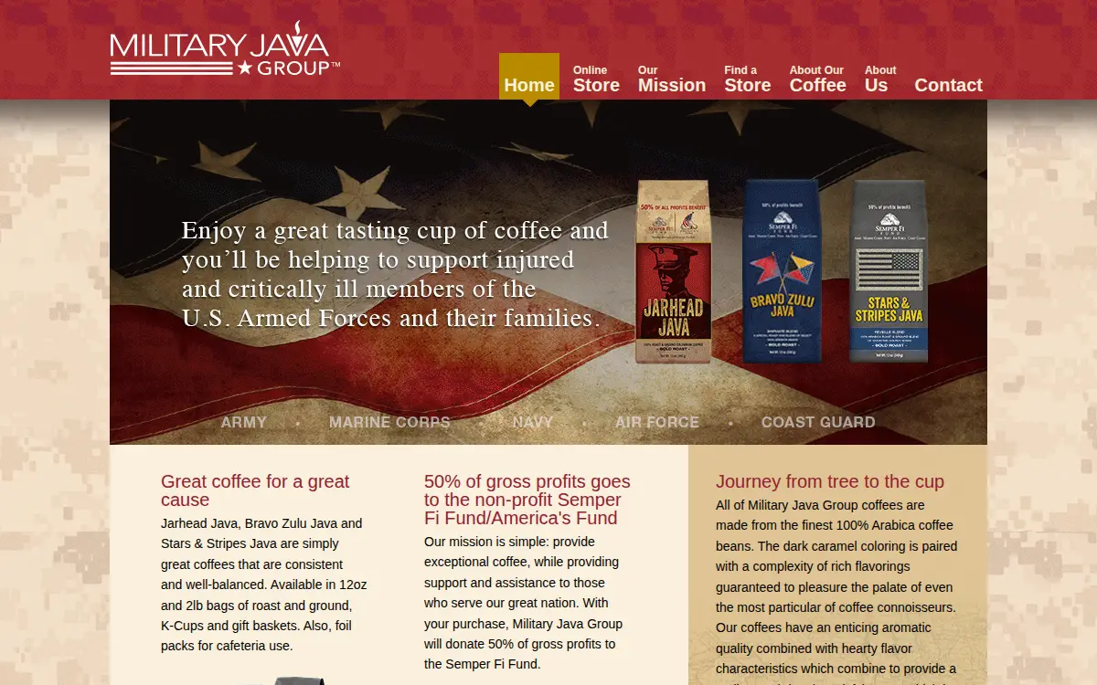 Homepage of Tappan Commodities INC