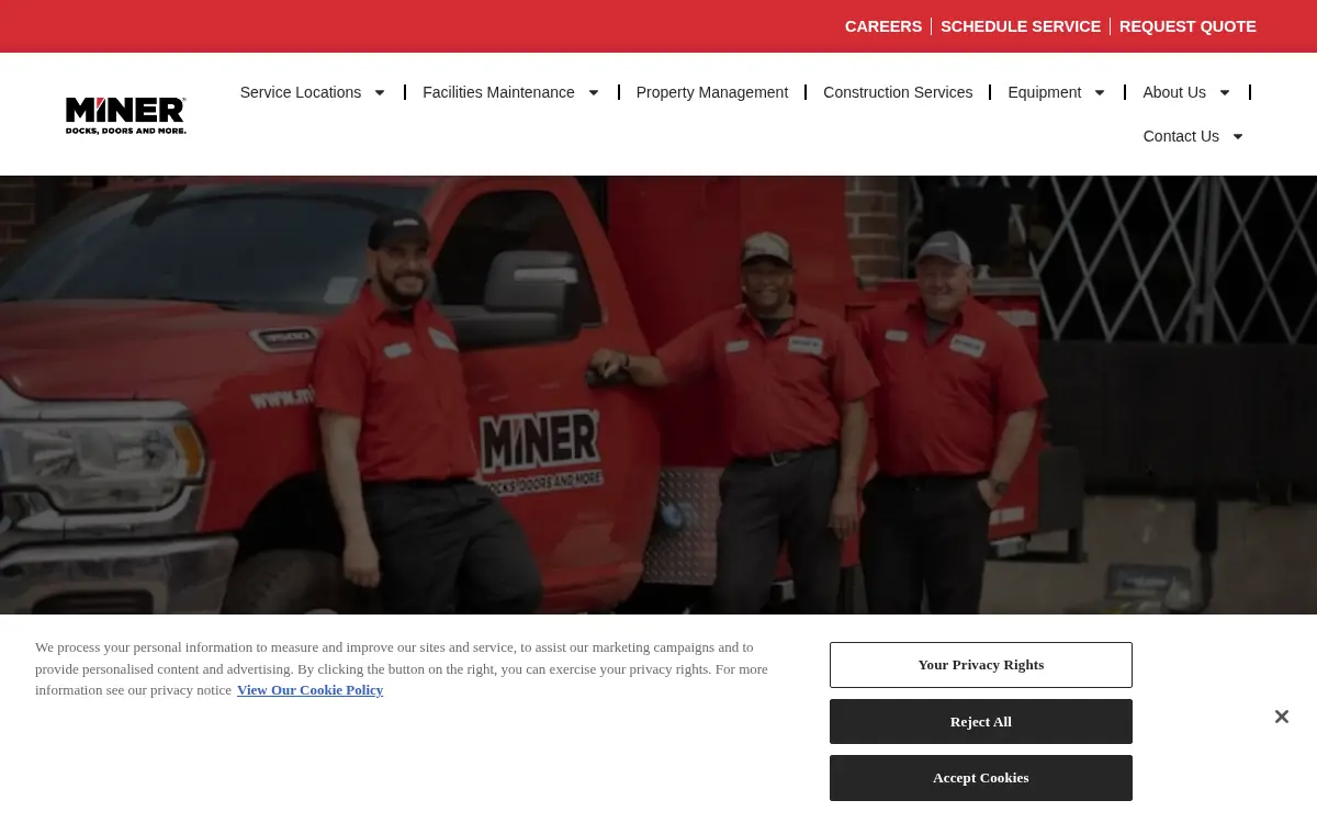 Homepage of Miner, LTD.
