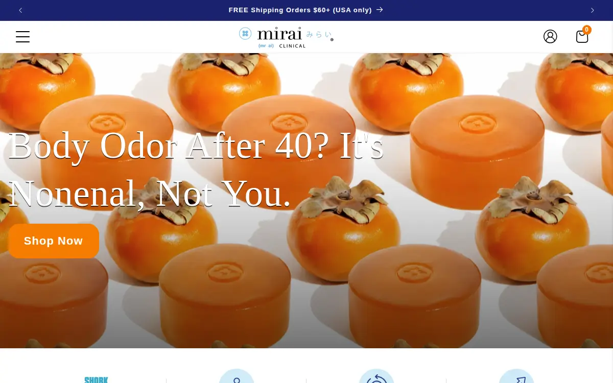 Homepage of Mirai Clinical LLC