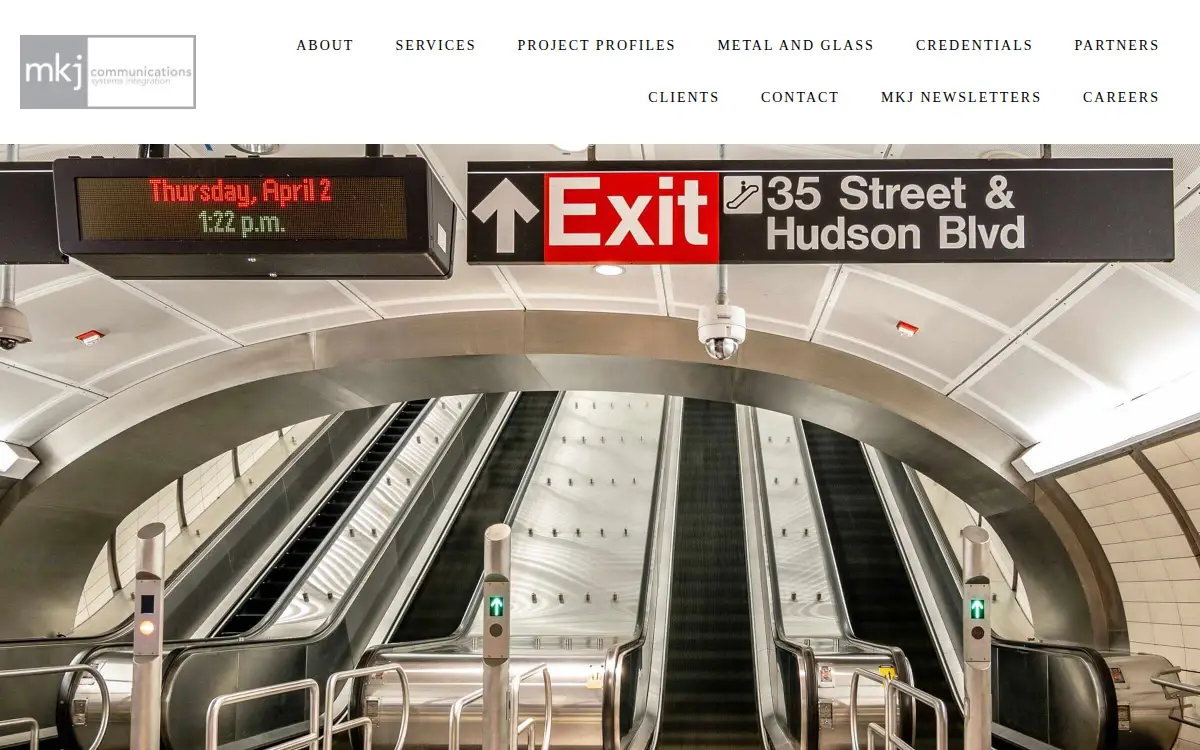 Homepage of Mkj Communications INC