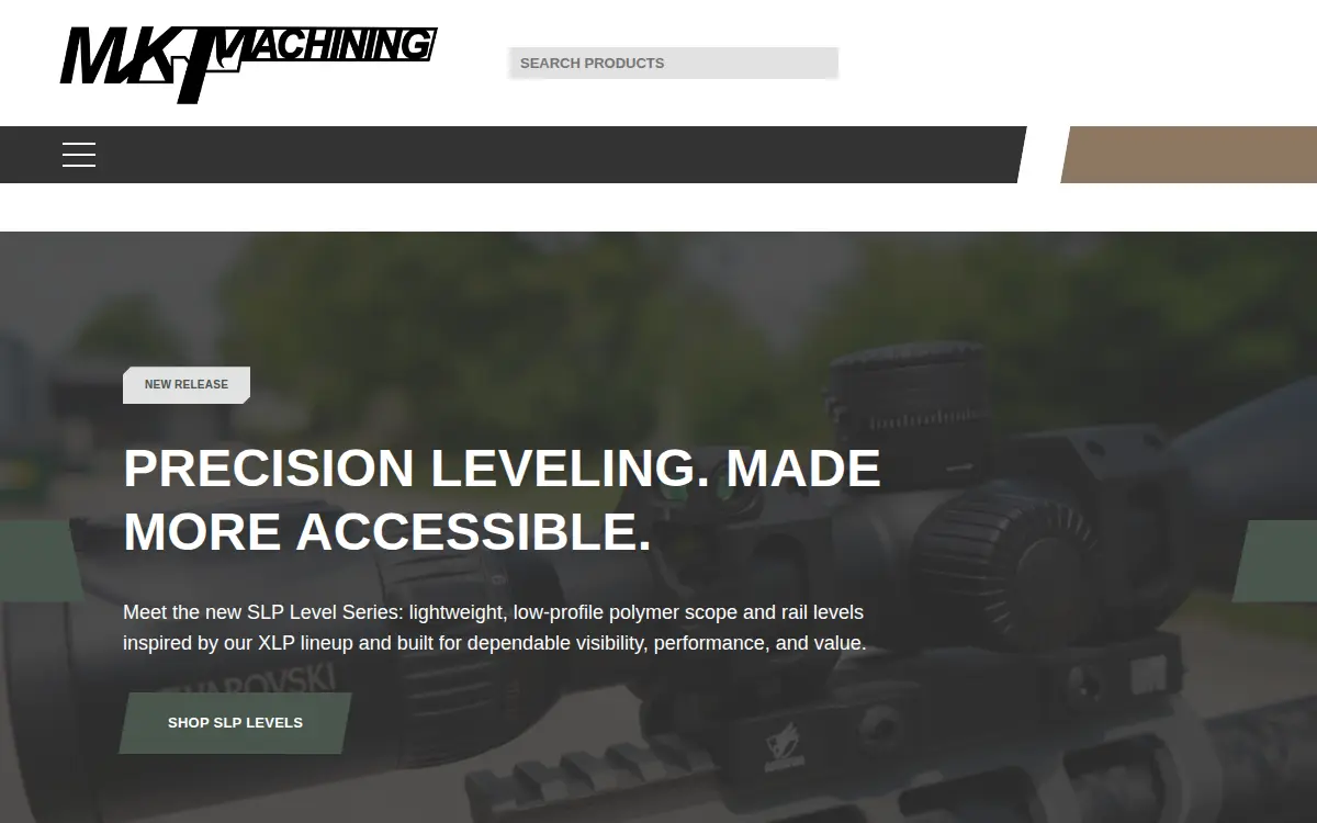 Homepage of Mk Machining LLC