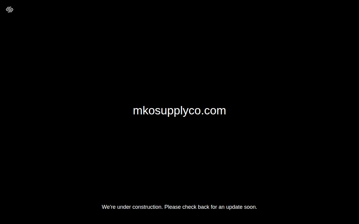 Homepage of Mko Supply CO.