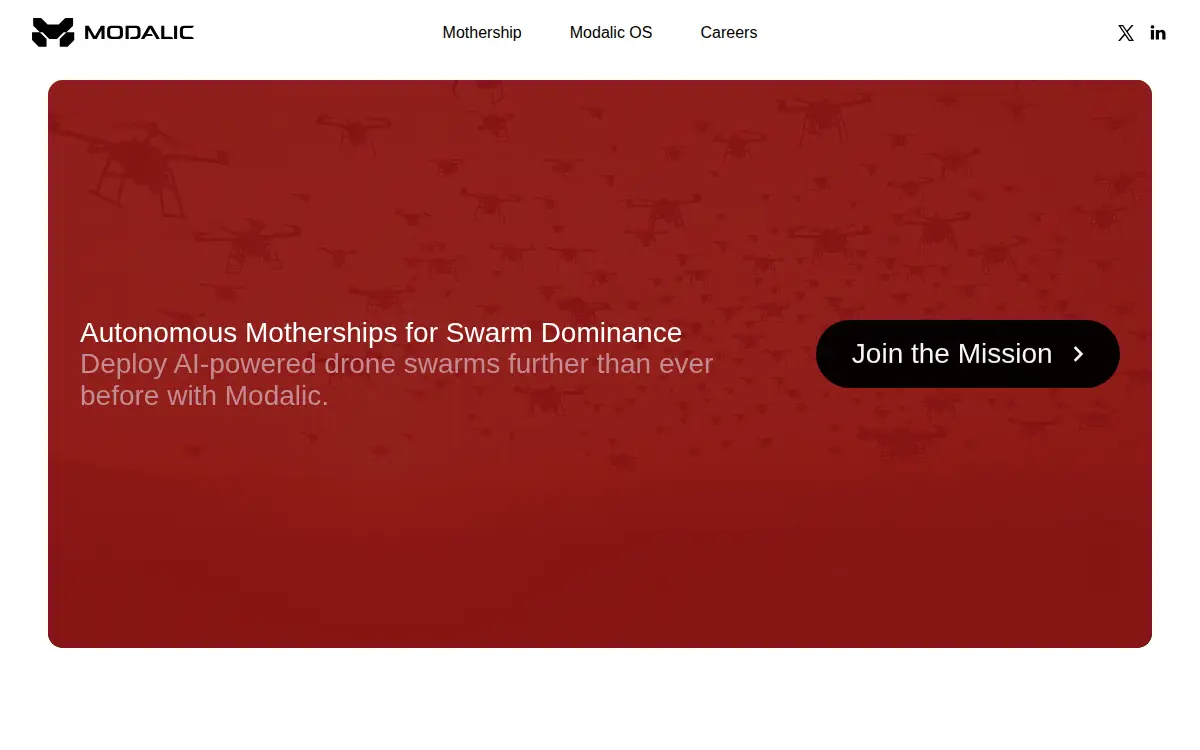 Homepage of Modalic, INC.