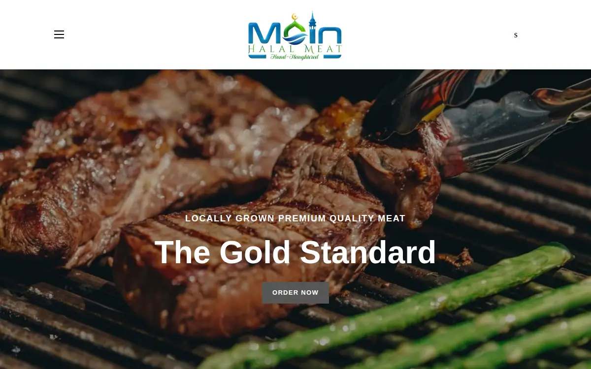 Homepage of Moin Halal Meat LLC