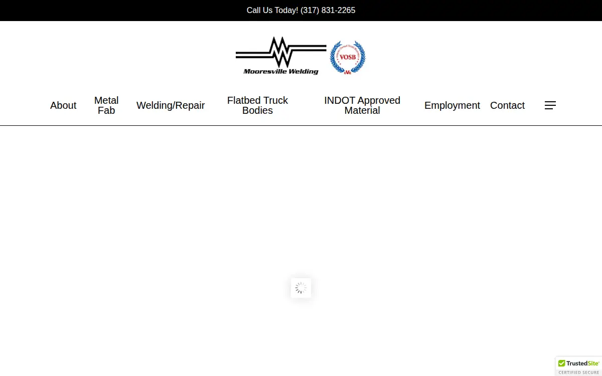 Homepage of Mooresville Welding INC