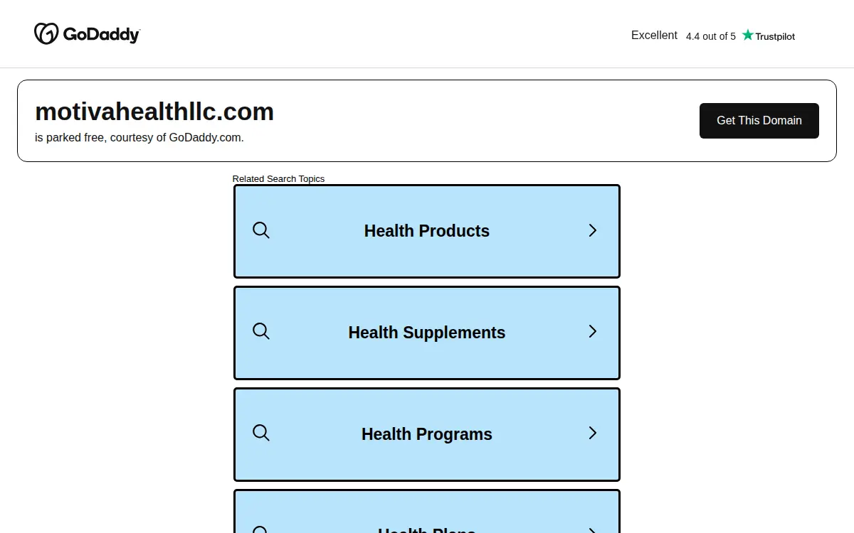 Homepage of Motivahealth LLC