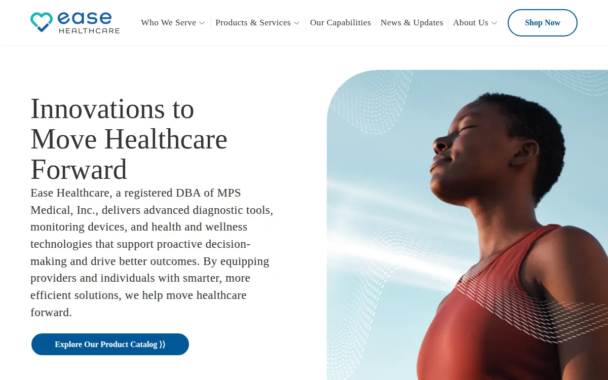 Homepage of Mps Medical, INC