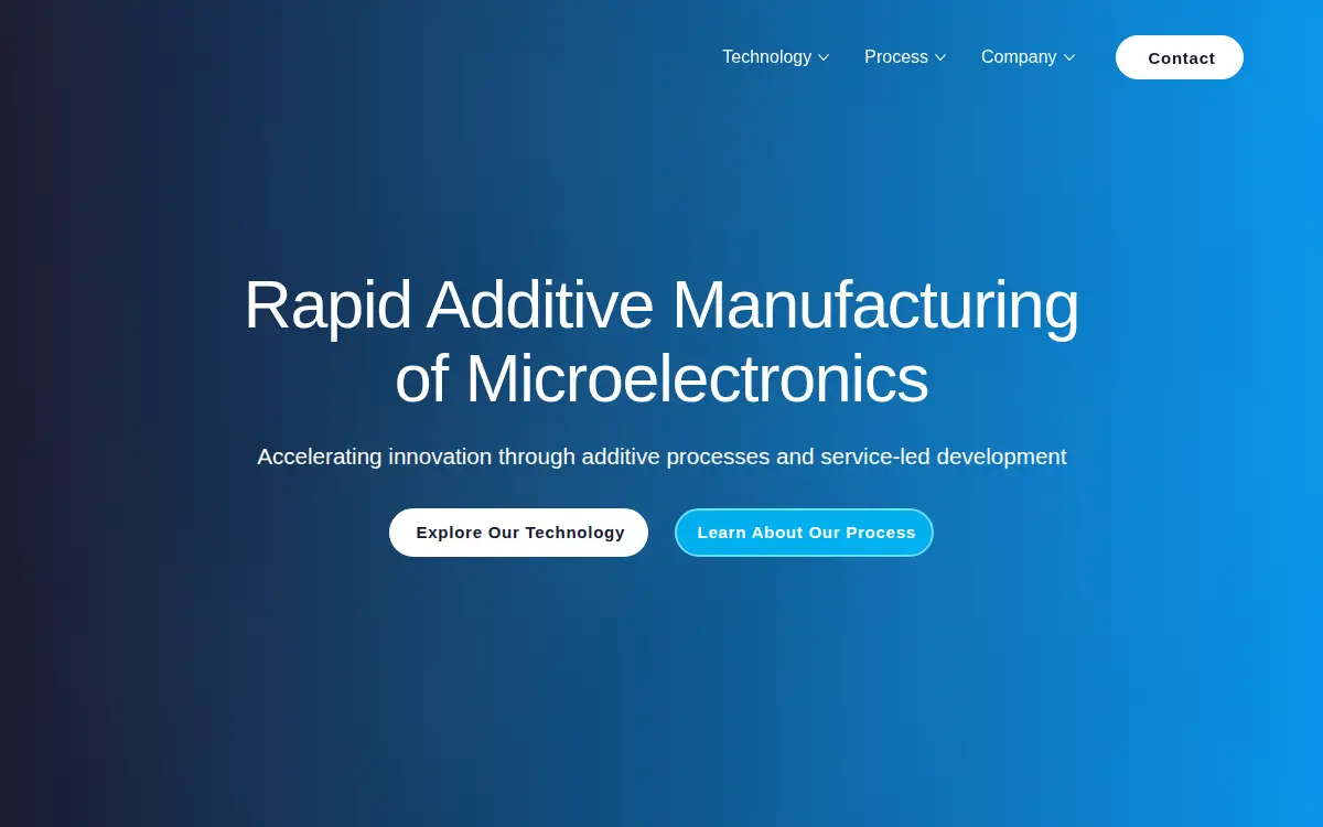 Homepage of Nano Ops INC