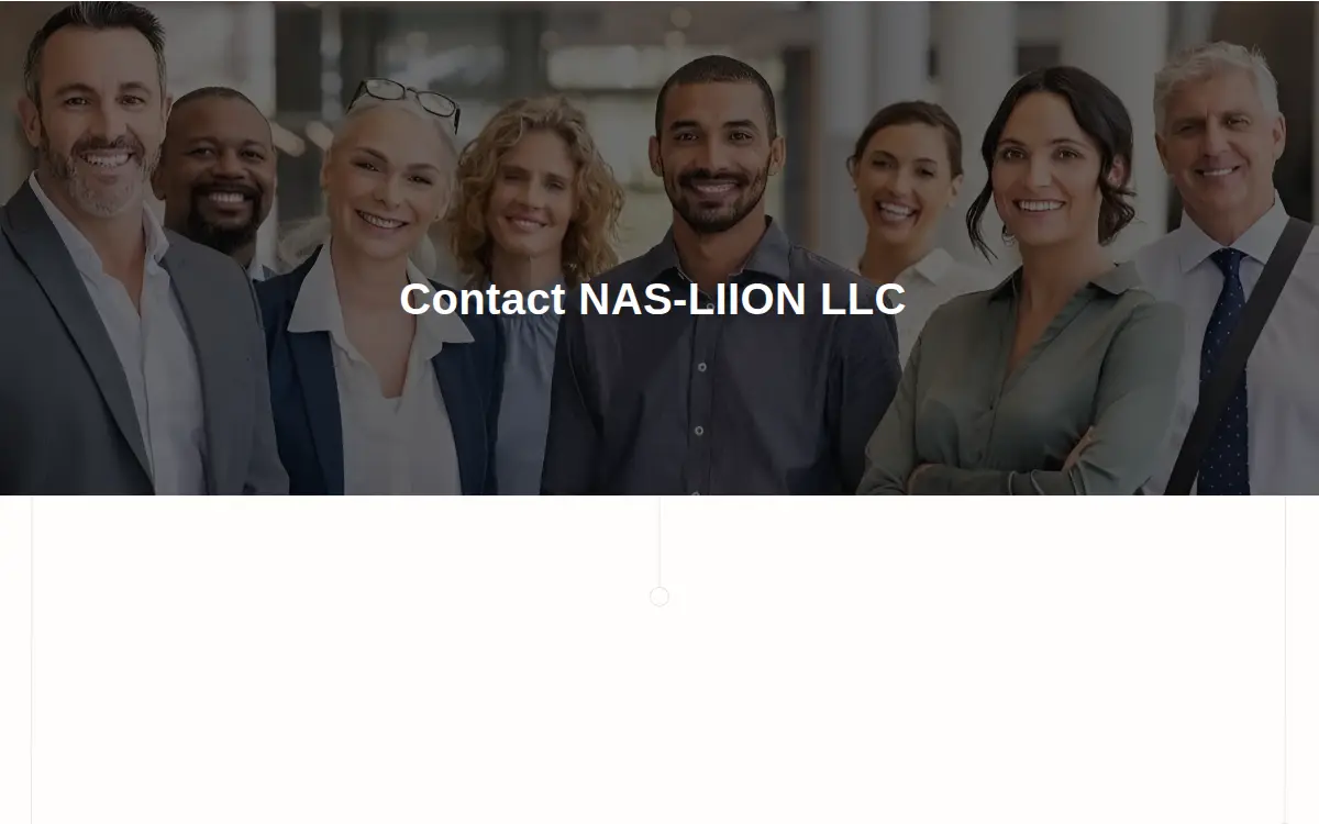 Homepage of Nas-liion LLC