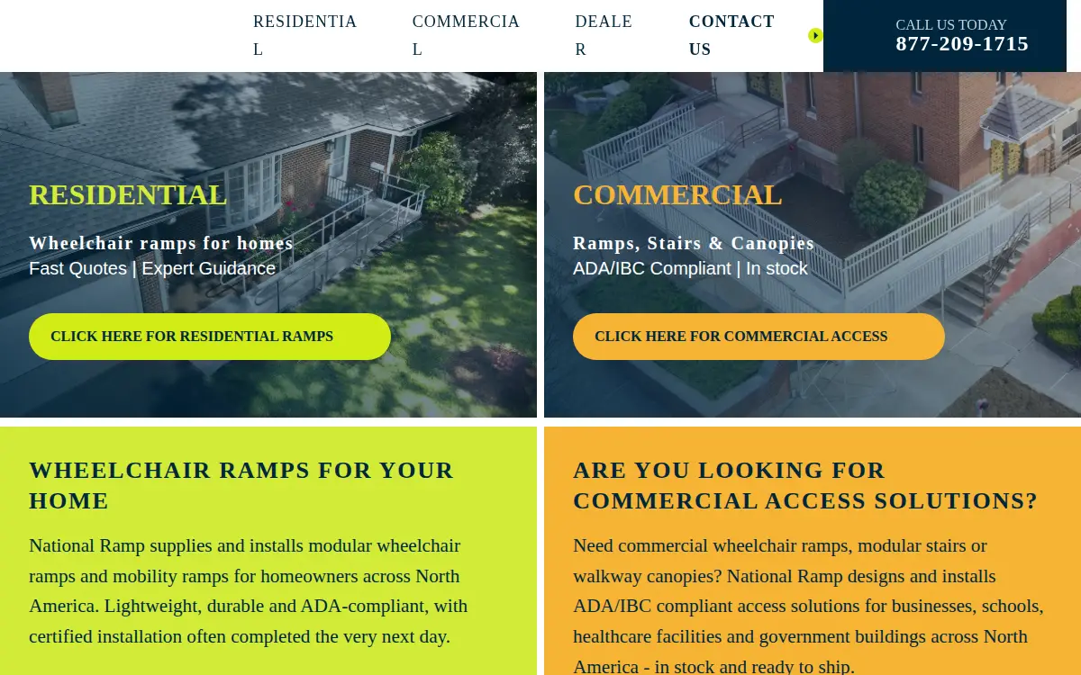 Homepage of The Landmark Group INC