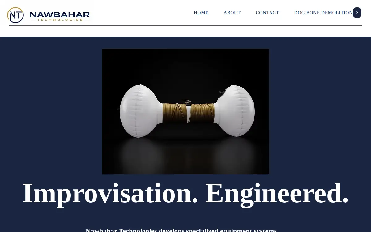 Homepage of Nawbahar Technologies LLC