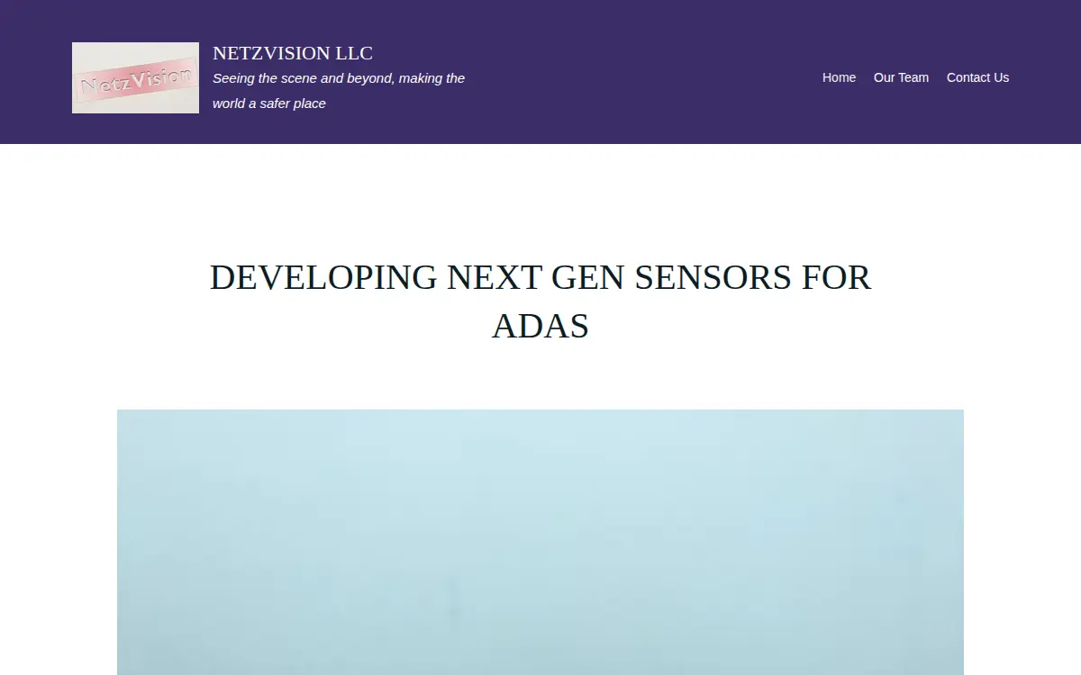 Homepage of Netzvision LLC