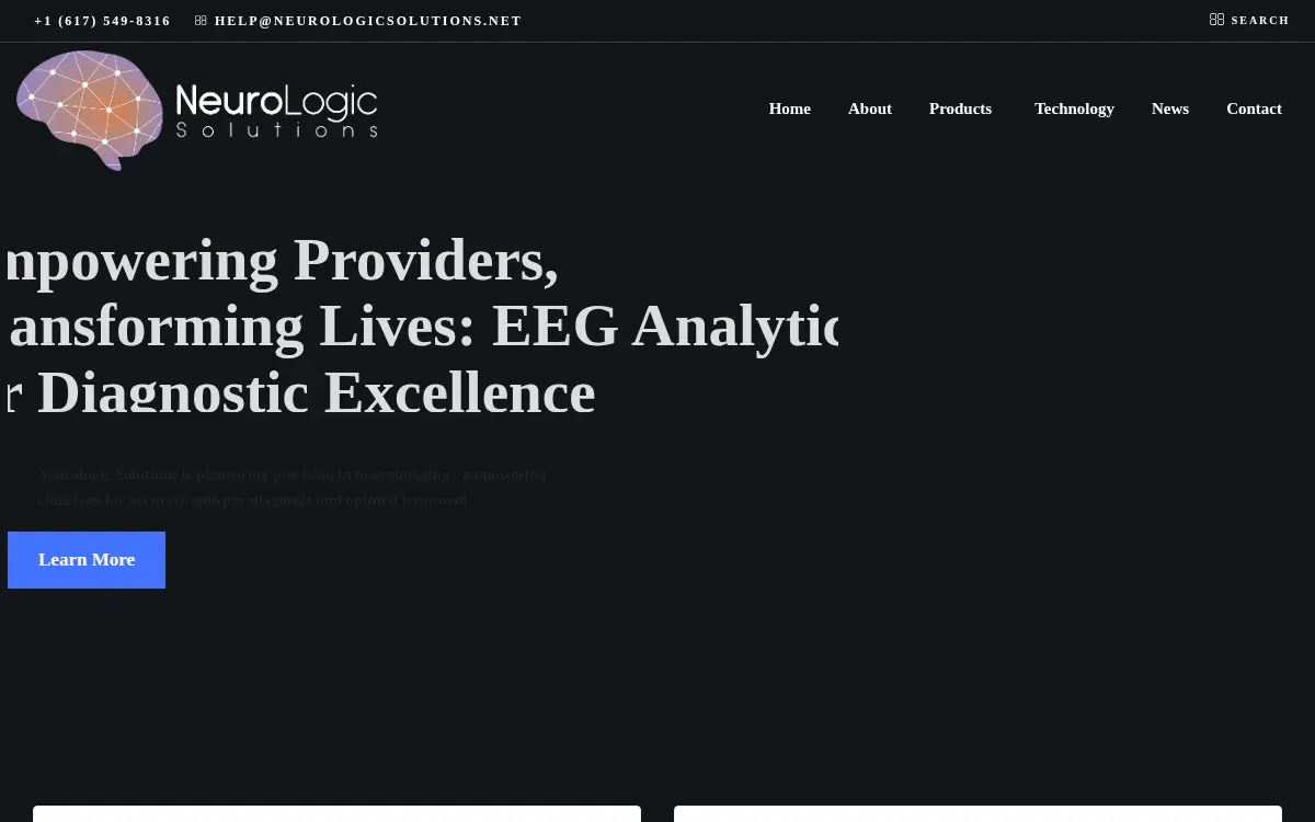 Homepage of Neurologic Solutions INC