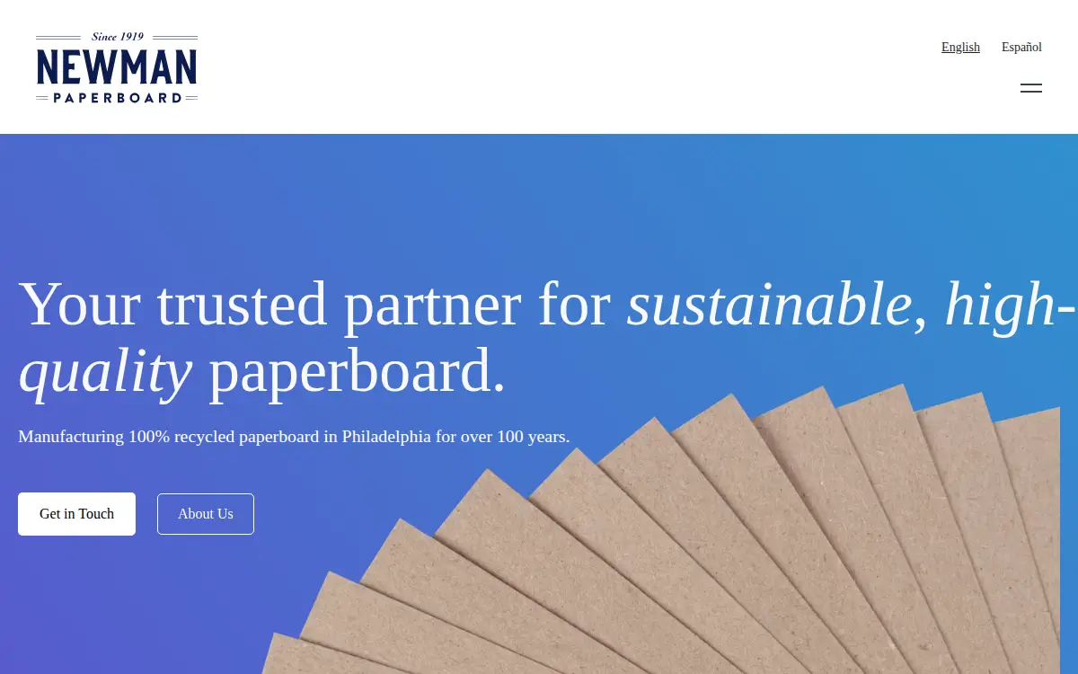 Homepage of Newman & Company INC