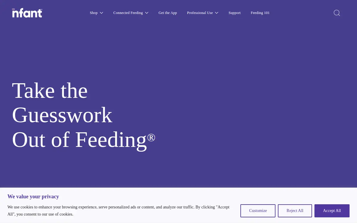 Homepage of Nfant Labs INC