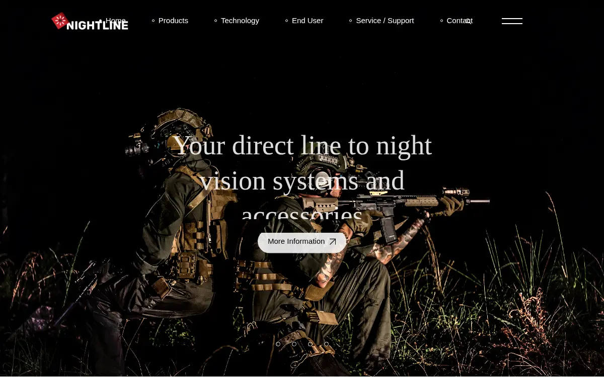 Homepage of Nightline, INC