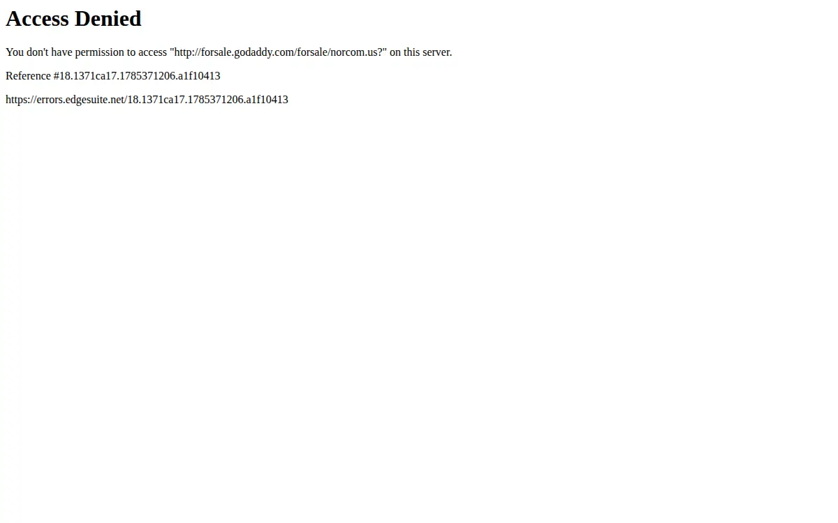 Homepage of Norman.com\inc.
