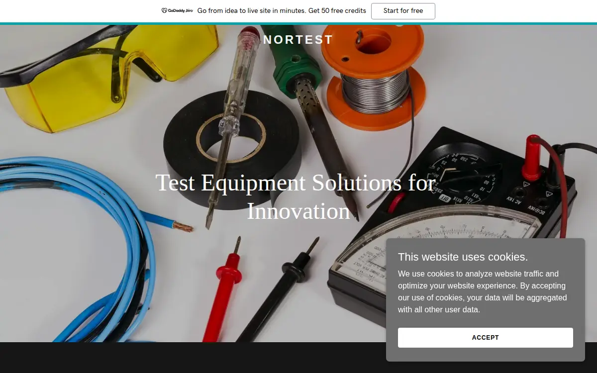Homepage of Nortest LLC
