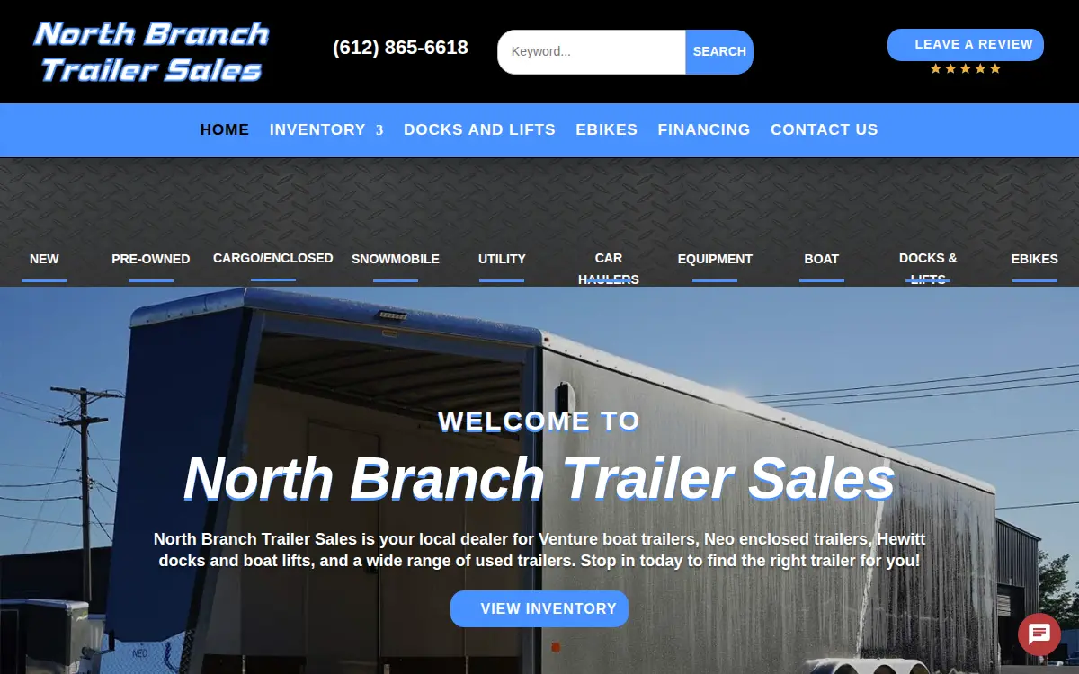 Homepage of Dave Swanson, INC.