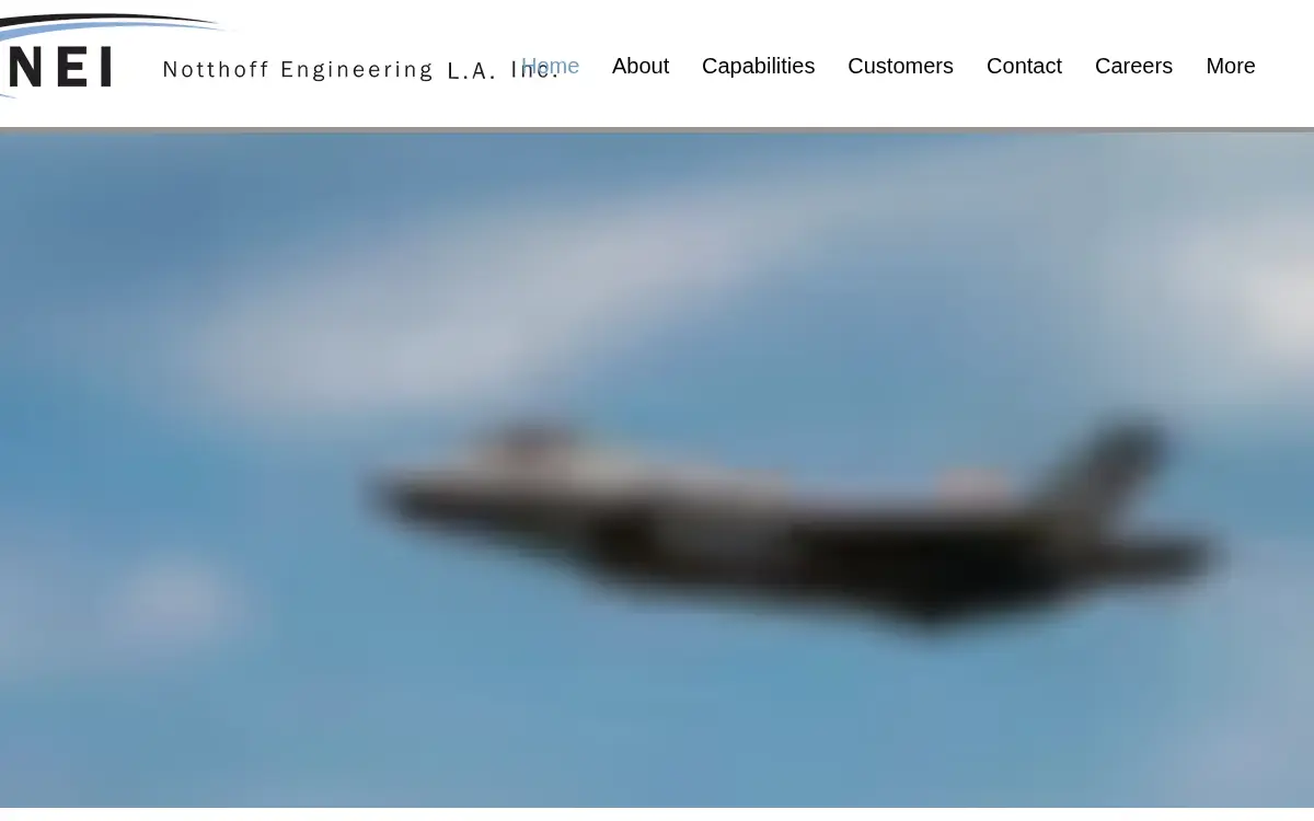 Homepage of Notthoff Engineering L. A. INC.