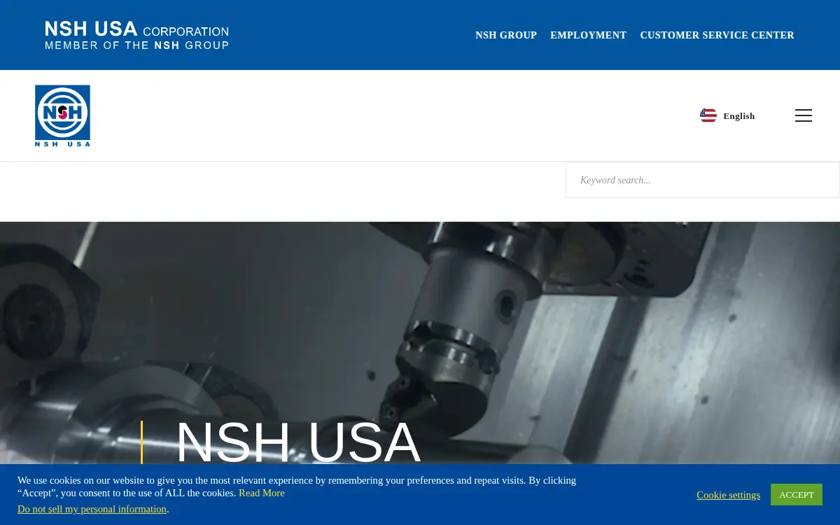 Homepage of Nsh USA CORP