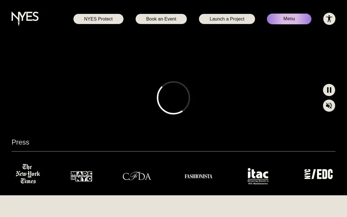 Homepage of New York Embroidery Studio INC.