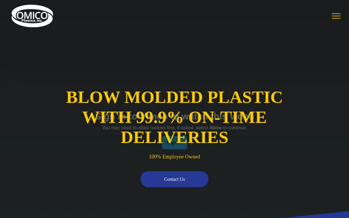 Homepage of Omico INC