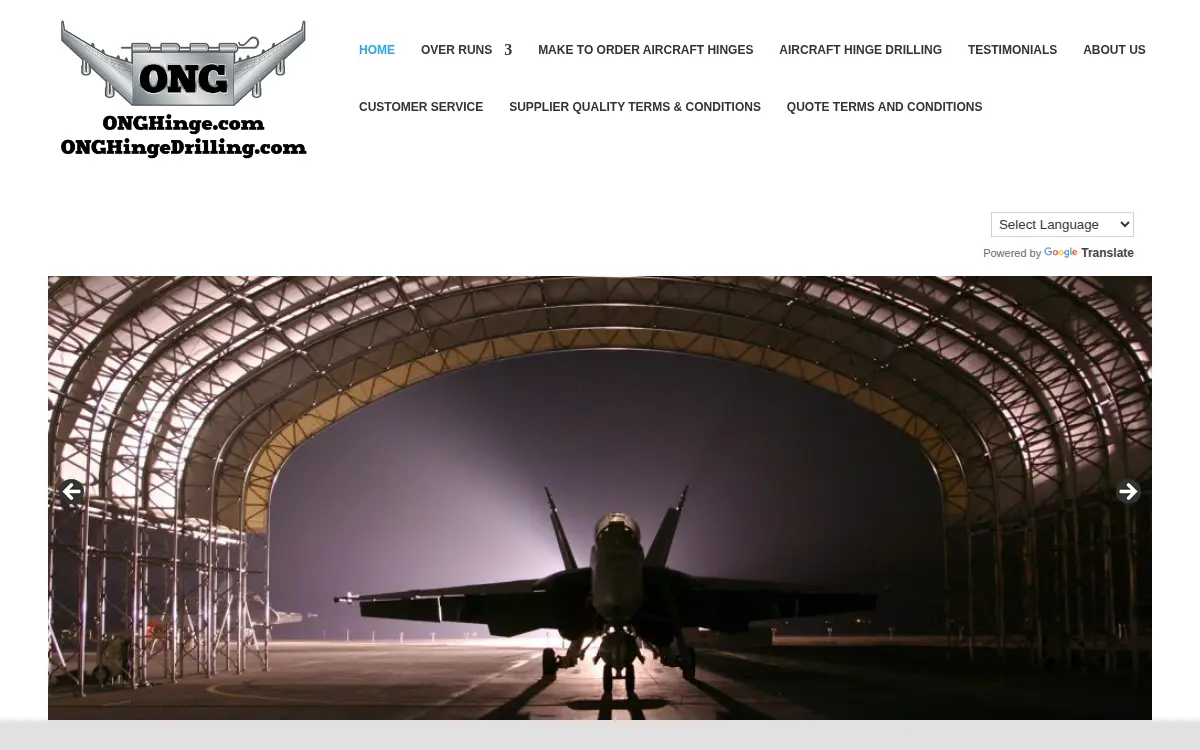 Homepage of Ong Group LLC
