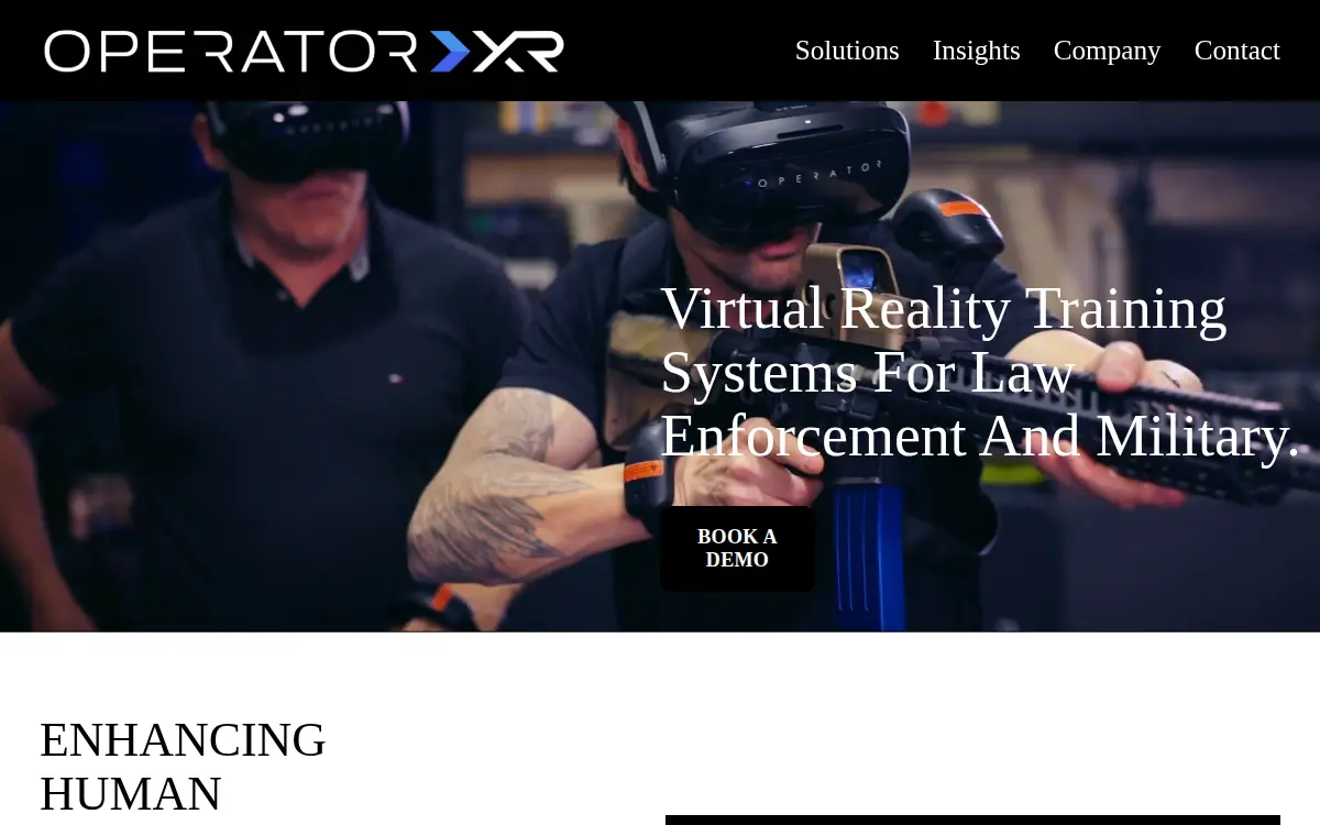 Homepage of Operator Xr LLC