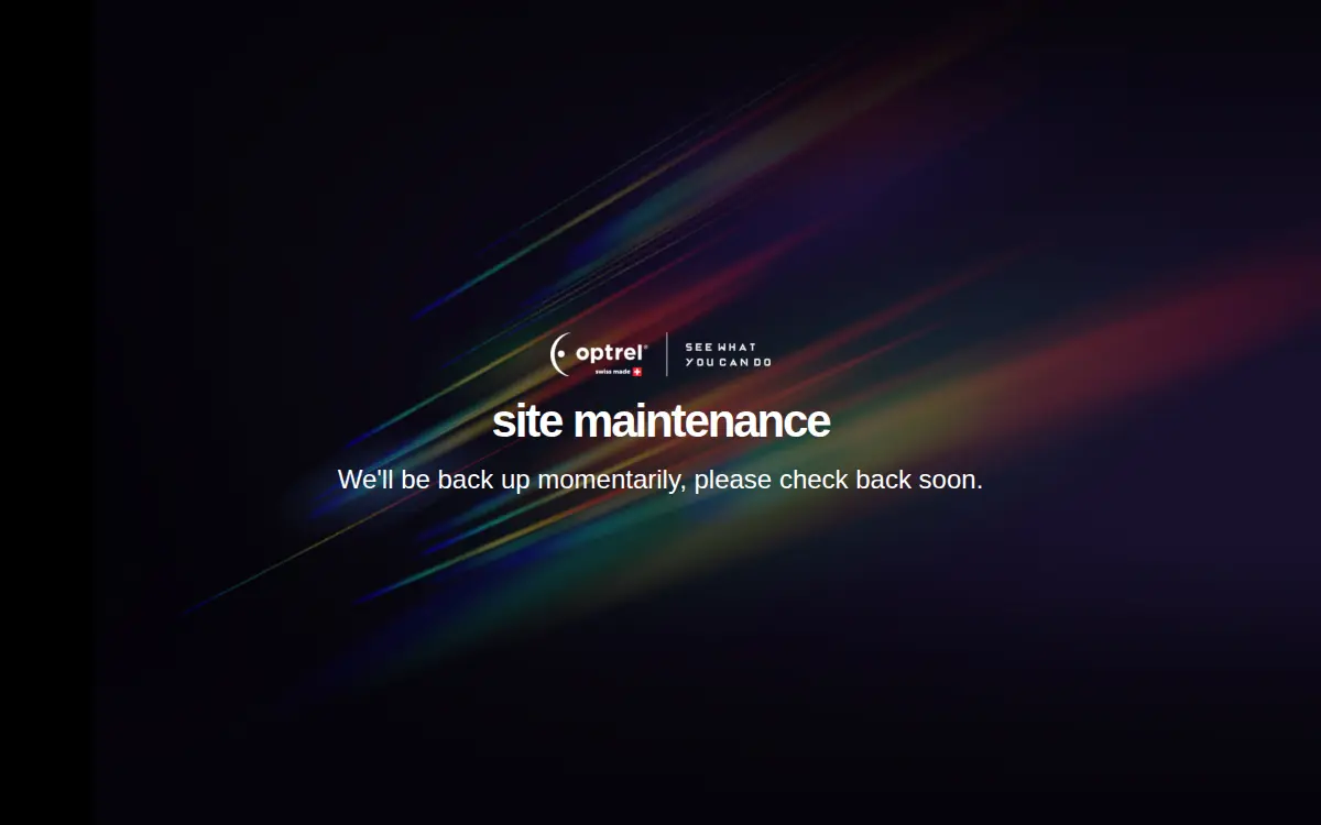 Homepage of Optrel INC