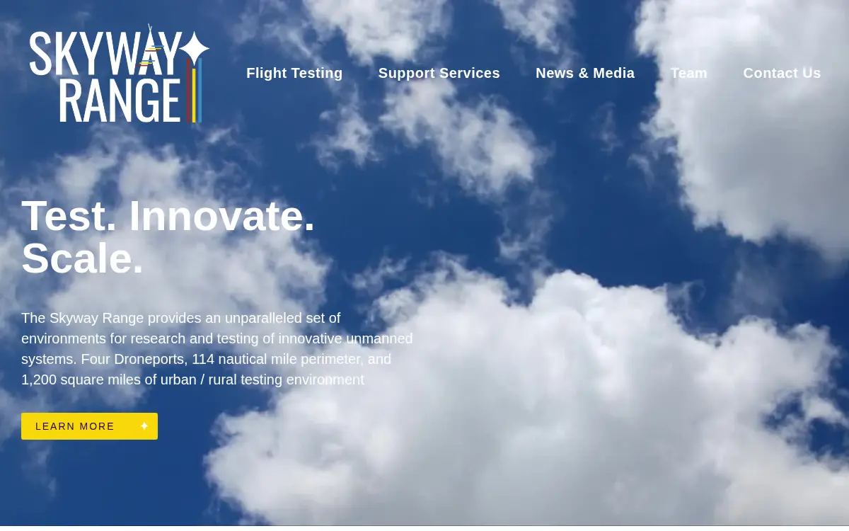 Homepage of Skyway 36 LLC