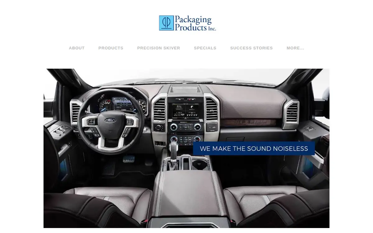 Homepage of Packaging Products INC