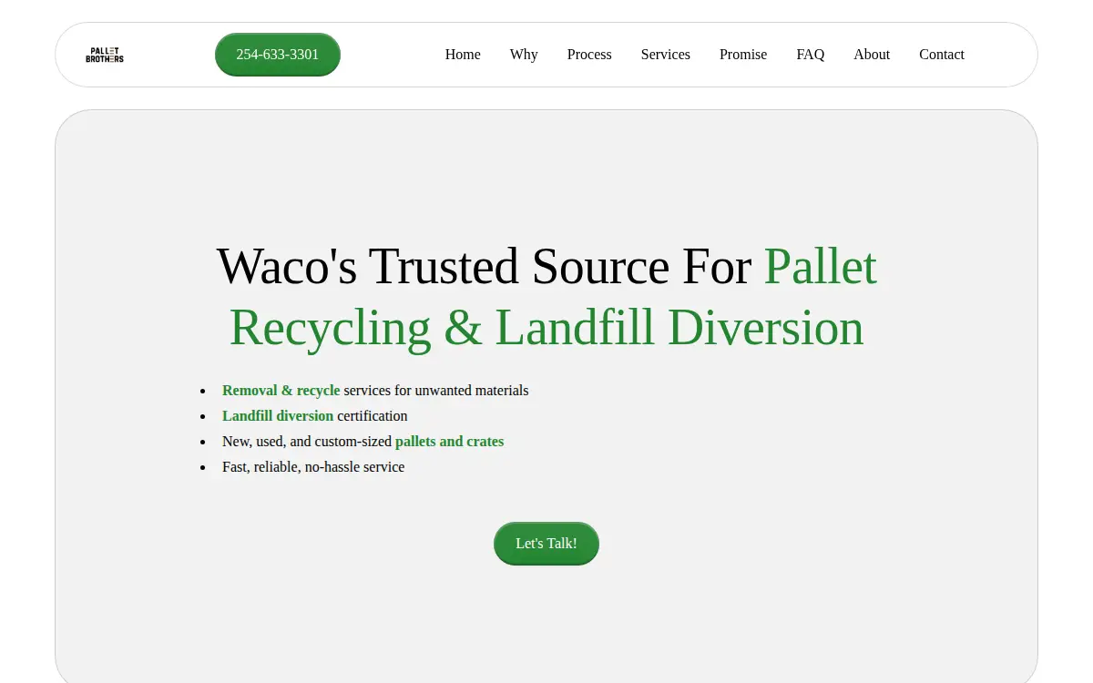 Homepage of Ten24 LLC