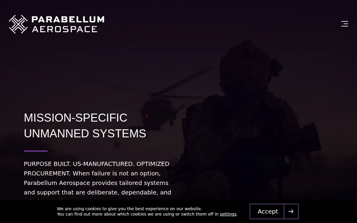 Homepage of Wolfpack Strategic Solutions LLC