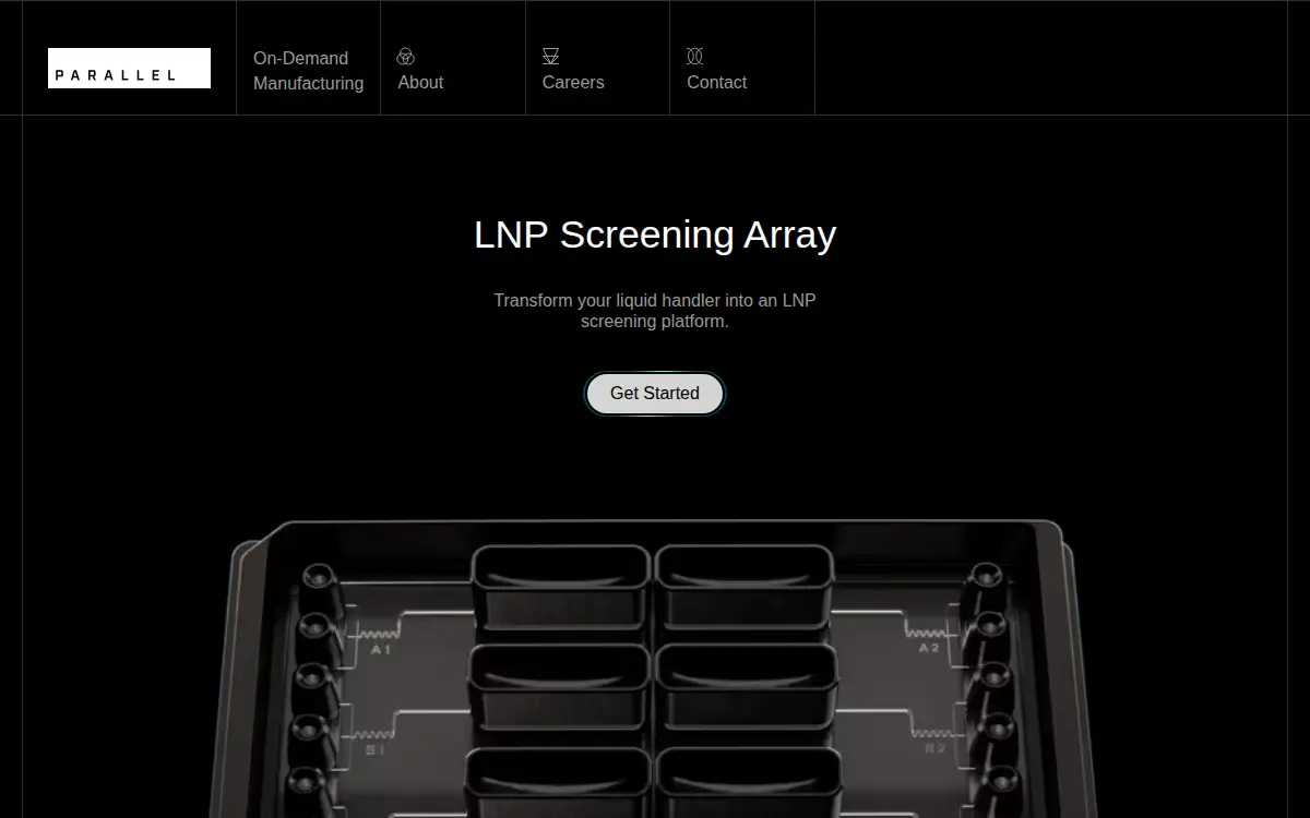 Homepage of Parallel Fluidics INC