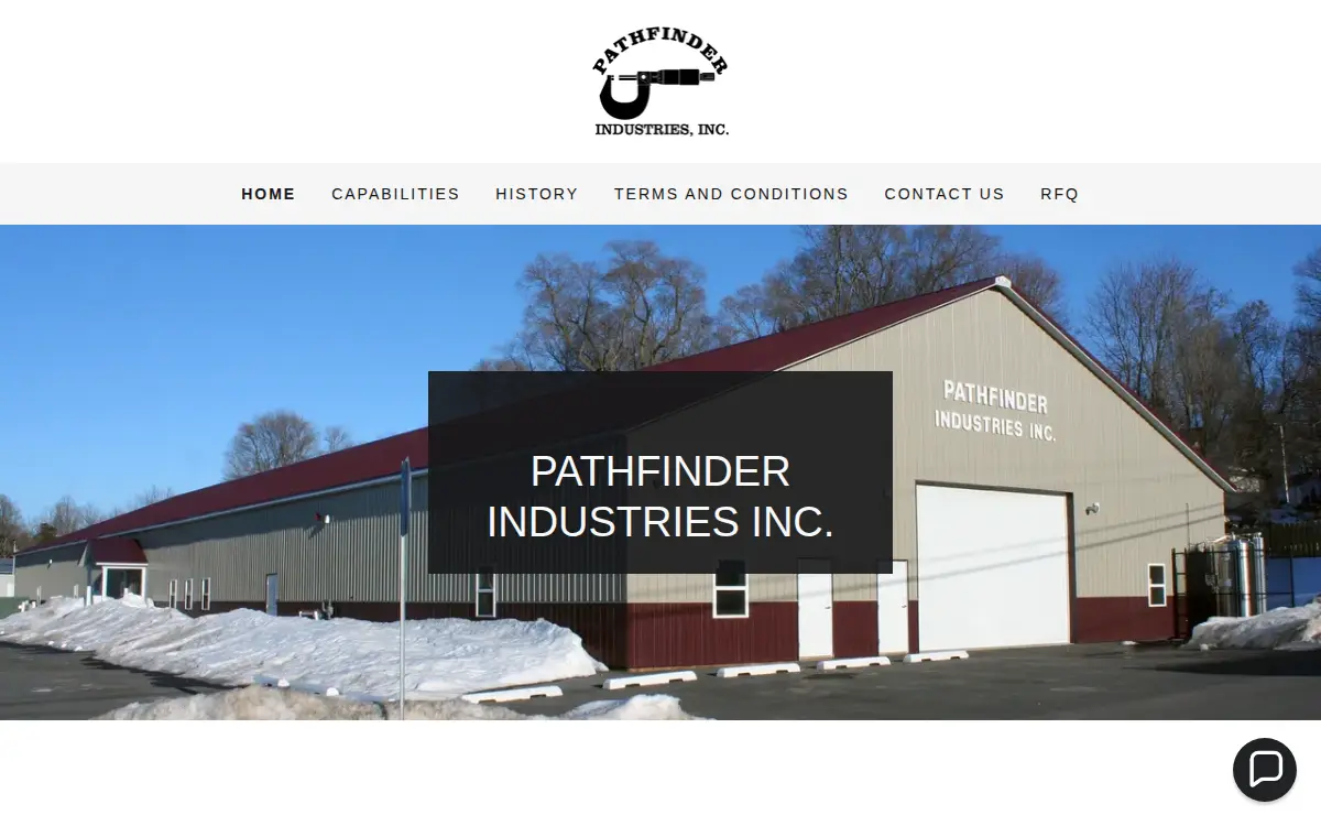 Homepage of Pathfinder Industries, INC
