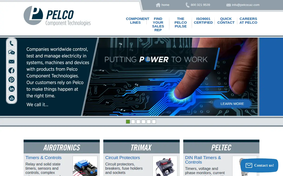 Homepage of Stk Electronics, INC.
