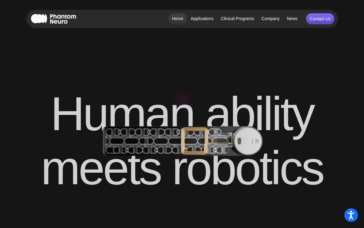 Homepage of Phantom Neuro, INC