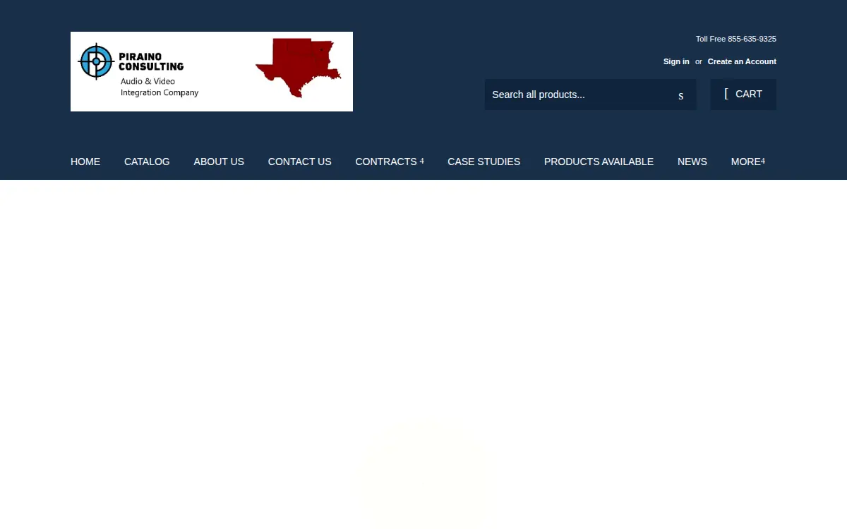Homepage of Piraino Consulting, INC.